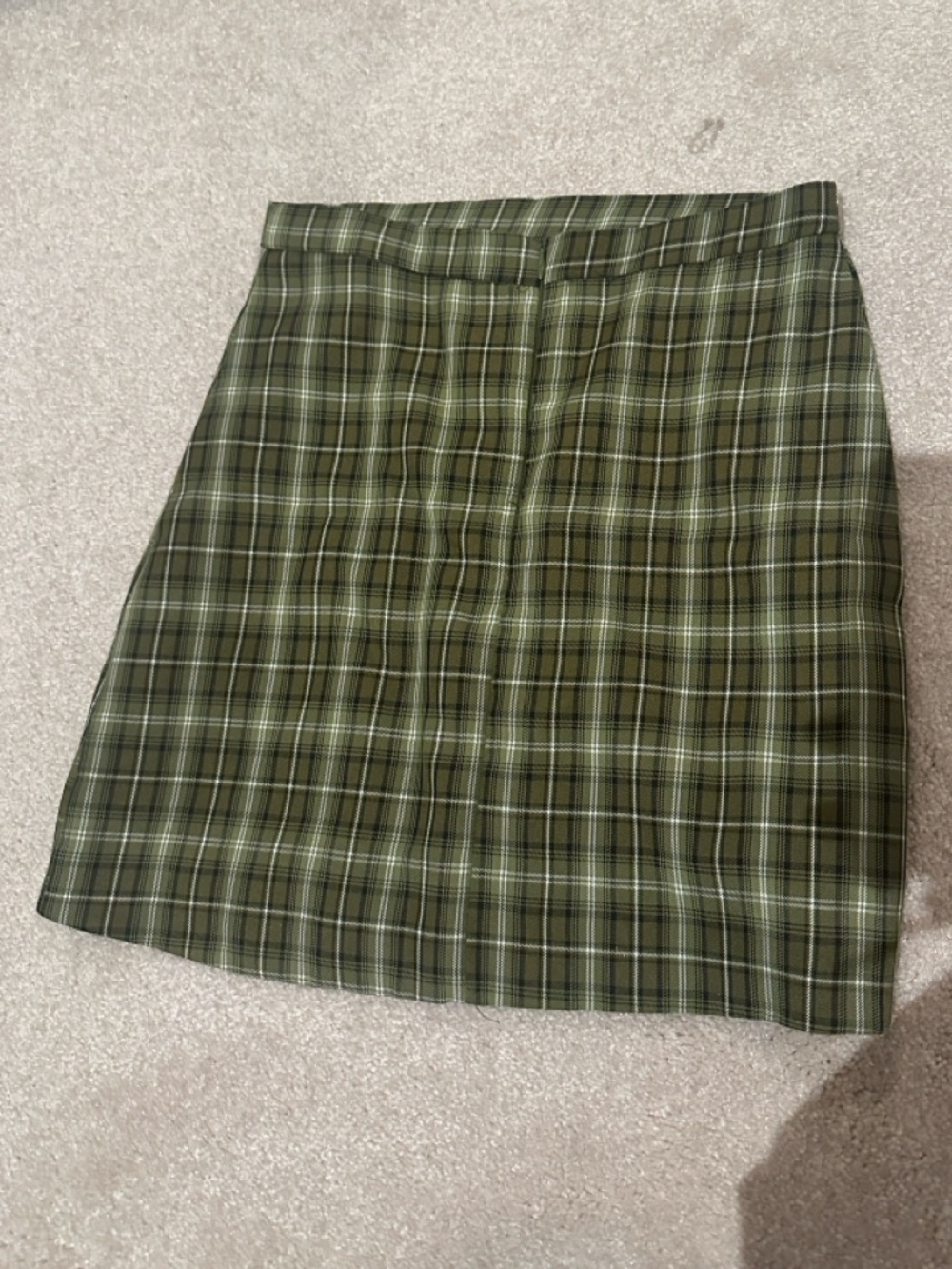 Olive Green Mini Skirt